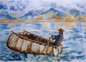 Voir le détail de cette oeuvre: Barque Tibet